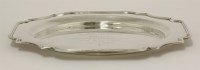 Lot 166 - A silver salver