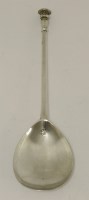 Lot 150 - An unascribed provincial silver seal top spoon