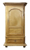 Lot 340 - A French chestnut armoire