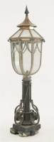 Lot 436 - An iron lantern