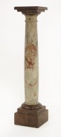 Lot 368 - A marble column