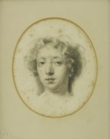 Lot 151 - Circle of William Wissing
PORTRAIT HEAD OF A LADY