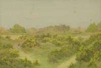 Lot 161 - George Marks (1857-1933)
'ON ALBURY HEATH'
Signed l.l.