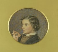 Lot 172 - John Brett ARA (1831-1902)
PORTRAIT OF WILLIAM ALFRED FOSTER