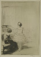 Lot 138 - James McBey (1883-1959)
'MARGOT AS LOPOKOVA'
Drypoint