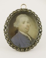 Lot 129 - Jeremiah Meyer RA (1735-1789)
PORTRAIT OF A GENTLEMAN