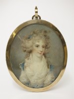 Lot 131 - Samuel Shelley (1750-1808)
PORTRAIT OF ANNA MARTHA MALING (c.1770-1850)