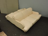 Lot 857 - A modern square double sided settee