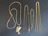 Lot 69 - Assorted gold items
