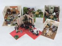 Lot 138 - The following seven lots are from the estate of Joan Beard

Joan started making these dolls dioramas when she retired. Filling bookcases with different dolls and furniture she then progressed into mak