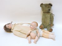 Lot 268 - A 1923 Simon and Halbig bisque head doll