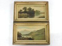 Lot 420 - Thomas Spinks (fl. 1872-1907)
FIGURES ON A RIVER BANK
Signed l.r.