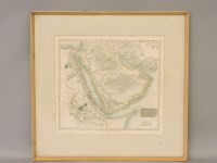 Lot 346 - An old map of Arabia