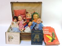 Lot 536 - Two suitcases of toys