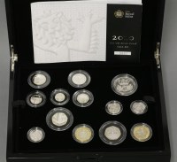 Lot 178 - Elizabeth II silver proof coin set 2010