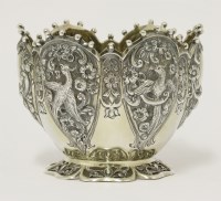 Lot 80 - A Victorian parcel gilt and silver bowl