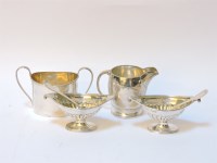 Lot 289 - Silver items-a jug by Walker and Hall