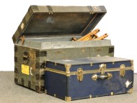 Lot 463 - Two packing trunks