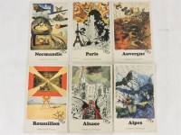 Lot 320 - After Salvador Dali (1904-1989)
SIX REPRODUCTION PRINTS FOR THE FRENCH S N C F