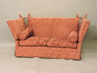 Lot 471 - A Large Knole type settee