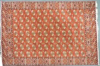 Lot 507 - A large red ground Bokhara rug