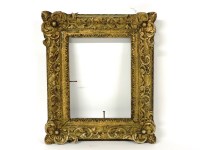 Lot 577 - A carved giltwood frame