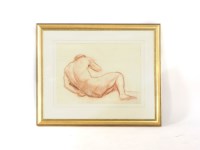 Lot 356 - Harold Speed (1872-1957)
SKETCH OF A RECLINING MALE NUDE