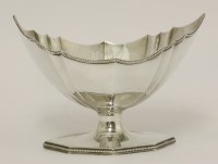 Lot 88 - A George III silver sugar basket