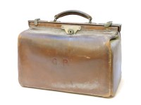Lot 87 - A late Victorian Mappin & Webb gents leather vanity case