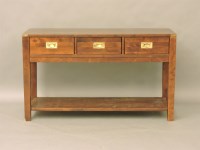 Lot 545 - A modern hardwood sideboard