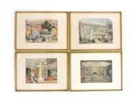 Lot 390 - A set of ten colour lithographic prints