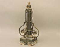 Lot 581 - A Victorian cast and wrought iron lantern