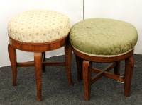 Lot 436A - Two Beidermeier circular stools