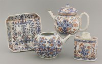 Lot 37 - Two Dutch decorated Teapots and one Cover