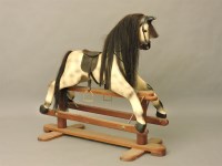 Lot 316 - A dapple grey Horseplay rocking horse