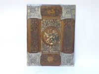 Lot 114 - A late 19th century German silver mounted book cover