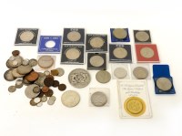 Lot 69 - Silver content coins and medallions
