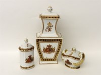 Lot 131 - Three items of Portuguese porcelain