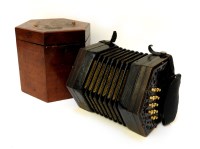 Lot 134 - A concertina
