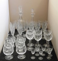 Lot 151 - A collection of cut glass