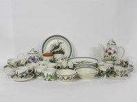 Lot 206 - A Portmeirion 'Botanic Garden' tea set