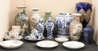 Lot 184 - Oriental ceramics: six dishes