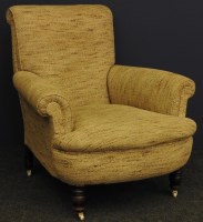 Lot 514 - A Victorian easy chair