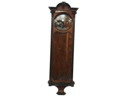 Lot 324 - A walnut and ebonised Vienna clock case