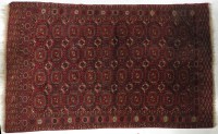 Lot 444 - Large Bokhara carpet