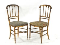 Lot 478 - A pair of giltwood salon chairs