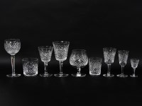 Lot 281 - A Waterford cut glass service