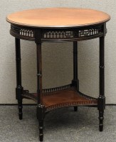 Lot 498 - An early 20th century Chippendale style occasional table