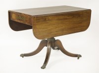 Lot 570A - A Regency inlaid rosewood Pembroke table