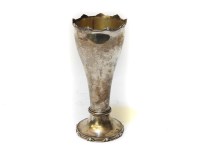 Lot 179 - A silver vase